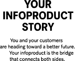 Fototapeta premium Ad Copy Template | Marketing Text for Ads & Promos