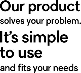 Ad Copy Template | Marketing Text for Ads & Promos