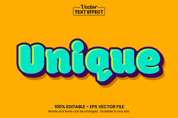 Retro vintage text effect, Editable text effect	