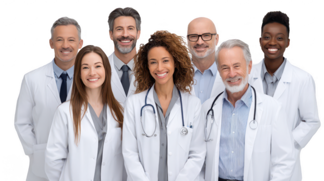 Diverse Medical Professionals Team - Powered by Adobe