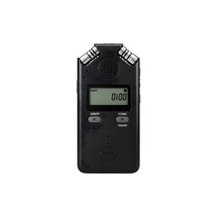 Fototapeta premium Digital voice recorder device, ideal for interviews, journalism, or tech-focused images