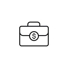 A briefcase icon symbolizing financial success