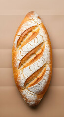 Fresh Artisan Baguette with Crispy Crust