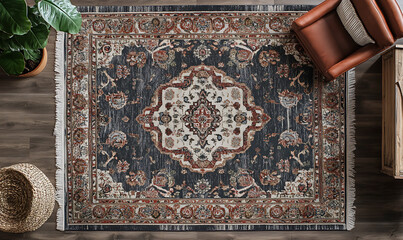 Seamless floral tile patterns combining cultural, modern