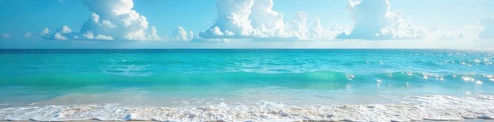 Serene ocean scene evokes a sense of tranquility and escape; perfect for travel, relaxation, and well-being themes Ideal for websites, brochures, or calming visuals , tranquil, travel