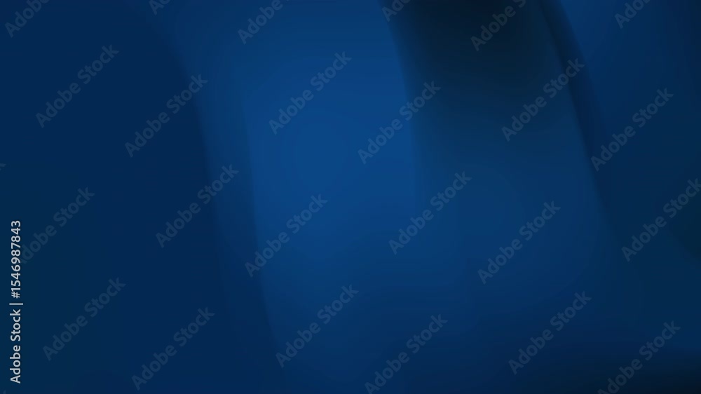 Poster abstract gradient background with smooth, flowing lines and curves. the shades of navy blue create a