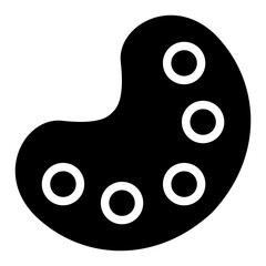 Fototapeta premium color palette icon