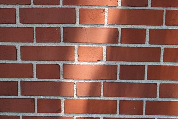 red brick wall