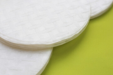 Stacked round sheets of Vietnamese rice paper