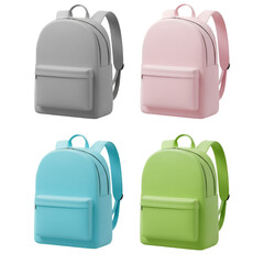 Soft Pastel Green Backpacks