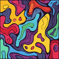 Seamless floral tile patterns combining cultural, modern