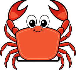 red crab cartoon