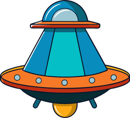 ufo in space