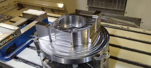 industrial machine in the factory