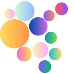 collection of abstract colorful pattern