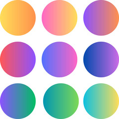 collection of abstract colorful pattern