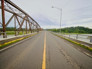 Bocas del Toro Panama - bridge that connects Changuinola with the rest of the peninsula of Bocas del Toro