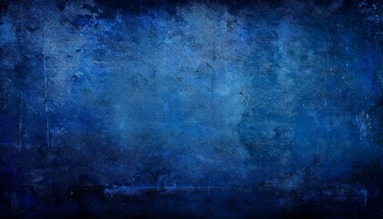 Obraz premium dark blue stained grungy background or texture