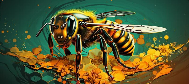 Hornet vector illustration