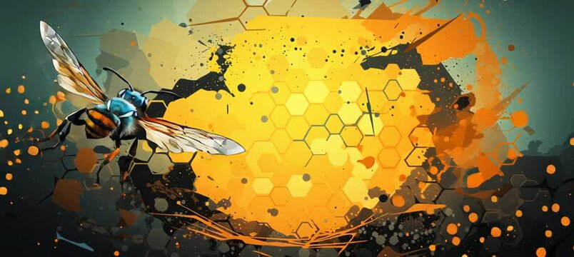 Hornet vector illustration