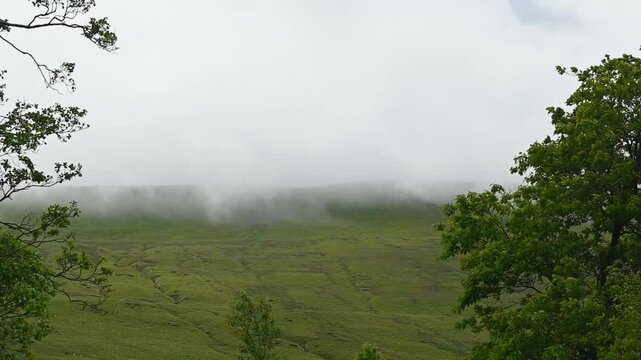 Floating Clouds next to Pont ar Daf, Wales, United Kingdom