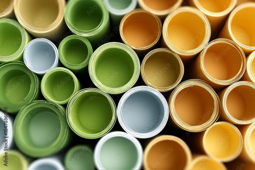 Poster abstract colorful tubes background 3d render multicolored gradient labyrinth wallpaper