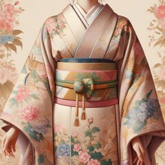 Kimono as outerwear or loungewear
