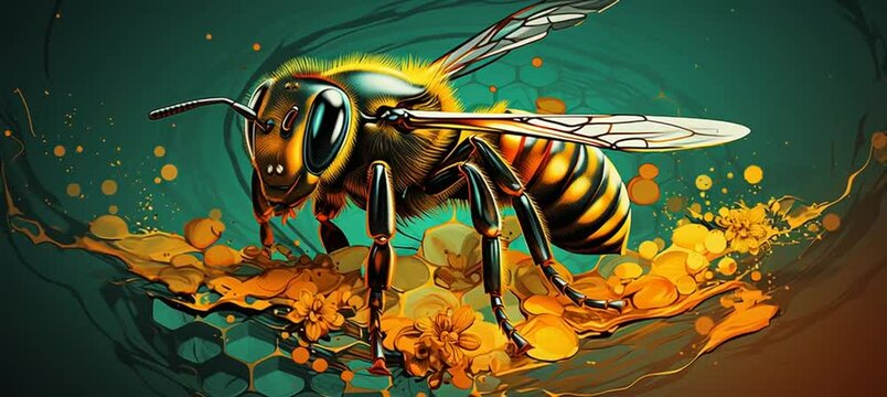 Hornet vector illustration