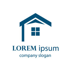simple and elegant housing logo design