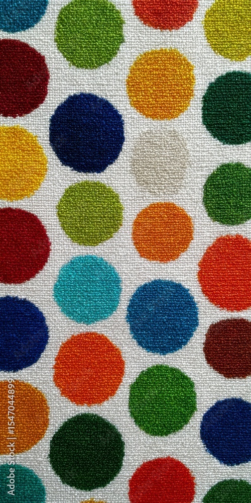 Poster colorful circle pattern texture abstract multicolored mosaic design