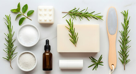 Natural Skincare Routine with Herbal Ingredients for Healthy Skin