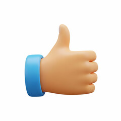 Thumbs Up Icon for Positive Feedback and Approval