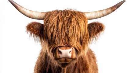 Highland cow portrait