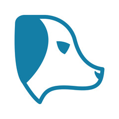 dog pictures in minimalist style logo ,logo design inspirations
