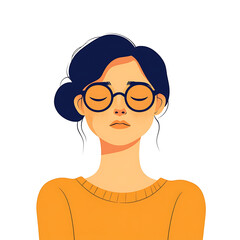A comprehensive visual concept of office syndrome symptoms.