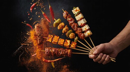 Chinese Grilled Skewers