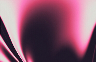 Vibrant wavy pink black gradient pattern with grainy texture flowing on copy space background for modern, dynamic backdrop, wallpaper, banner, website design