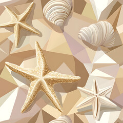 Seamless tile patterns combining cultural, modern, and botanical inspirations for commercial vector.