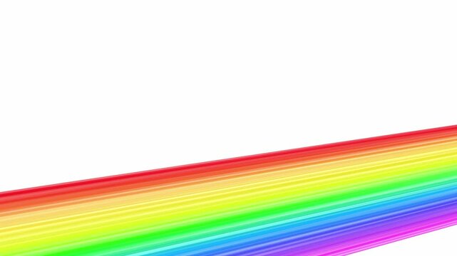 虹模様の背景素材　複数パターン収録　rainbow_004　