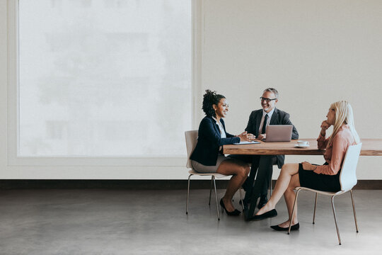 Business people discussing in a meeting room