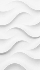 Obraz premium Seamless white wave texture Elegant, minimalist background , style, vector, texture