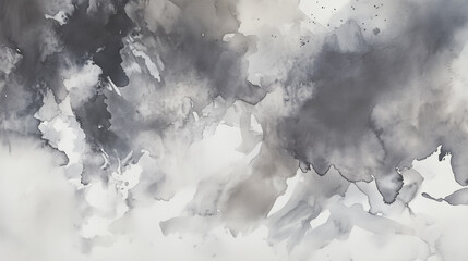 Gray watercolor textured background design