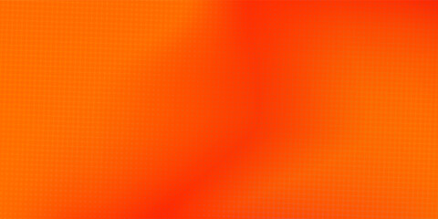 Abstract dots halftone orange color pattern gradient texture with technology digital modern abstract art