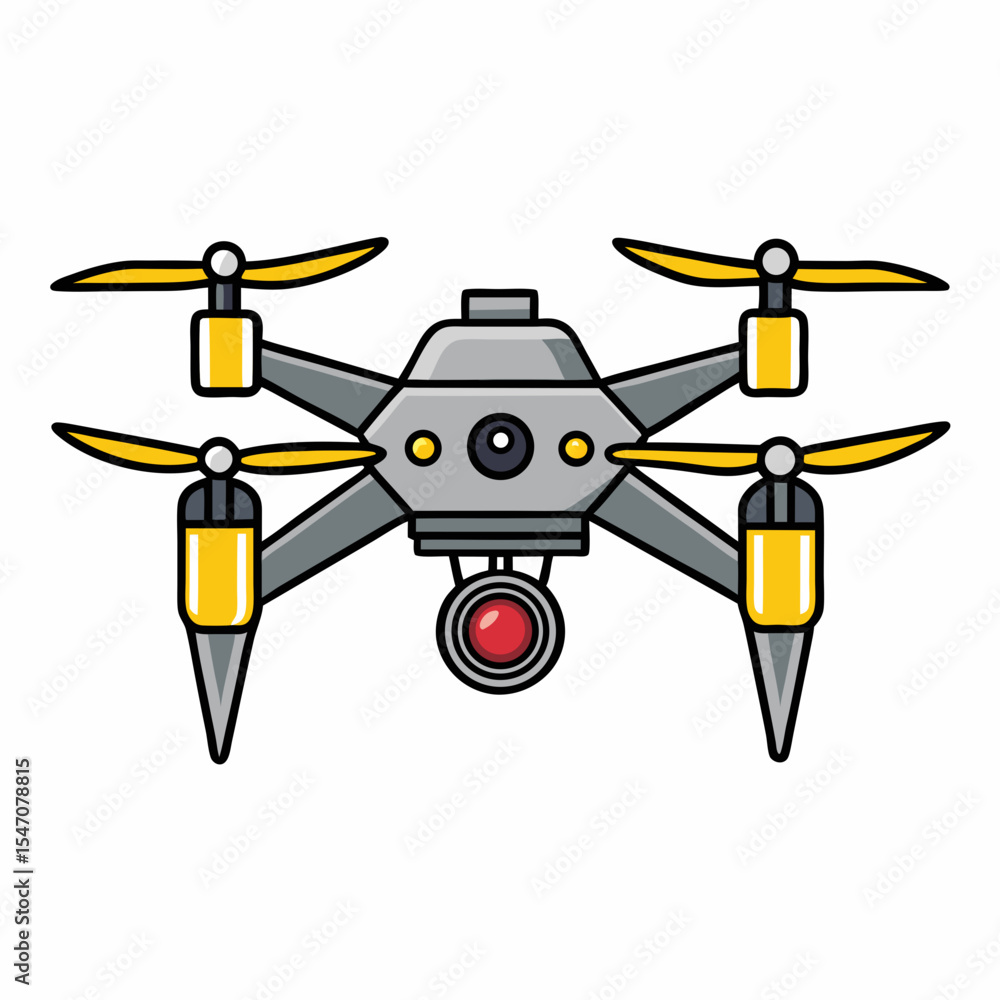 Poster a stylish drone design perfect for branding projects, app icons, and website graphics featuring a fu
