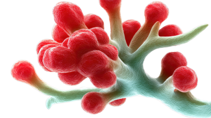 Microscopic Wonder: Explore the intricate world of cellular structures with a detailed microscopic view of microscopic cells.