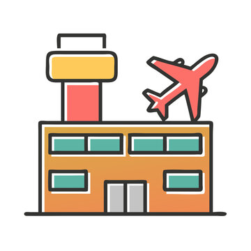 Airport vector icon