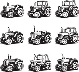 Hand-Drawn Tractor Doodle Set with Unique Farm Machinery Sketches

Hand-Drawn Tractor Doodle Set with Unique Farm Machinery Sketches