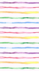 Watercolor mobile wallpaper, stripe bright design