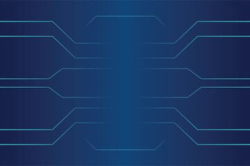 Futuristic Blue Circuit Line Technology Background for Digital and Tech Design