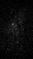 Black galaxy phone wallpaper, space background